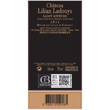 Château Lilian Ladouys 2011 Saint-Estephe - Vin rouge de Bordeaux