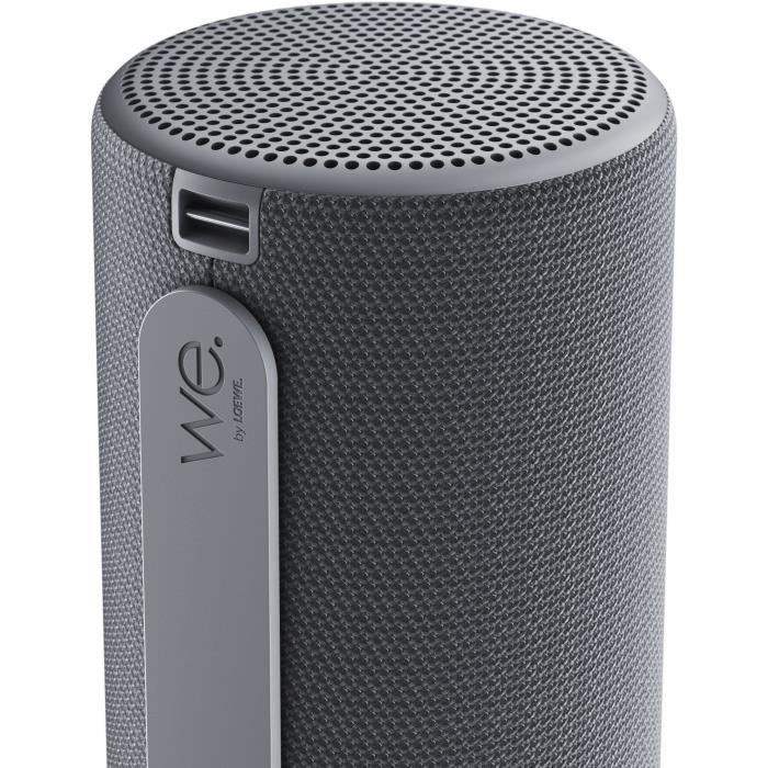 Enceinte portable sans fil LoeWE - We. HEAR 2 - Bluetooth - 60W - IPX6 - Autonomie 17h -Storm Grey