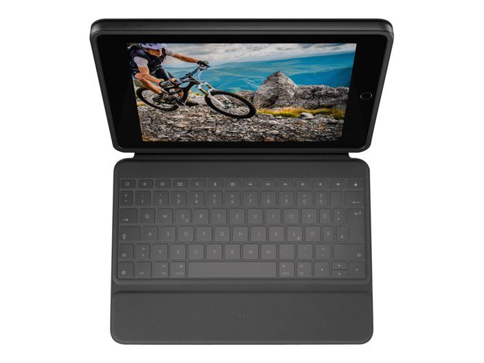 Etui Clavier Ultra-protecteur - LOGITECH - Rugged Folio - Pour iPad 16 & 10e génération - Couleur Oxford