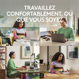 Souris Logitech MX Anywhere 3S Souris Sans Fil Silencieuse, Compacte, Defilement Rapide, Suivi toute Surface en 8K DPI - Rose