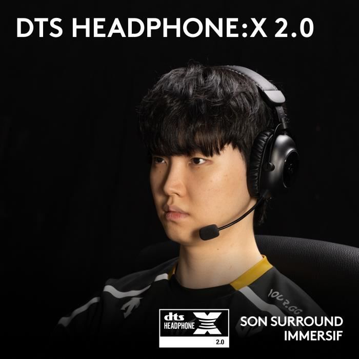 Casque gamer - Sans fil - Logitech G - Pro X 2 - Bluetooth - PS5, PS4, PC - Blanc