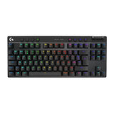 Clavier gamer - Sans fil - Logitech G  Pro X TKL Lightspeed - AZERTY - Mécanique - Rétroéclairé - Noir