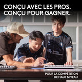 Clavier gamer - Sans fil - Logitech G  Pro X TKL Lightspeed - AZERTY - Mécanique - Rétroéclairé - Noir