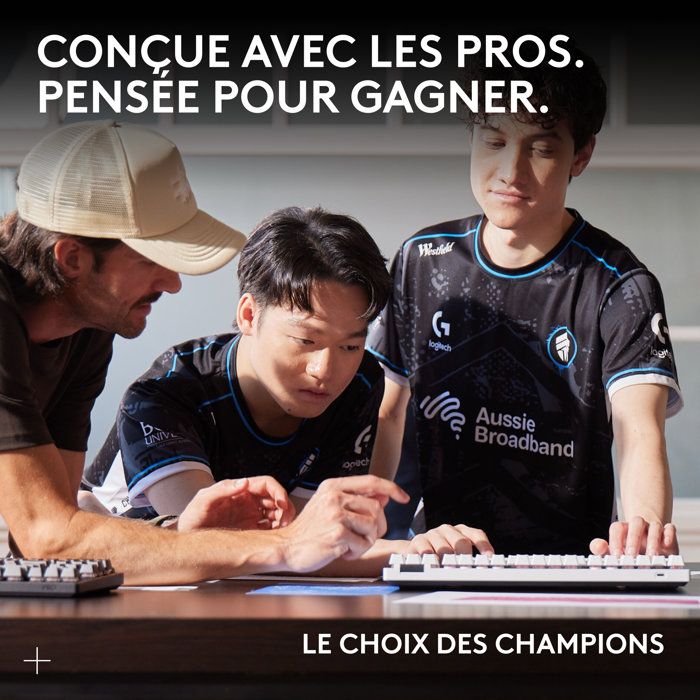 Souris gamer - Sans fil - Logitech G - Pro X Superlight 2 Lightspeed - Blanche