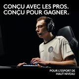 Clavier gamer - Sans fil - Logitech G - Pro X TKL Lightspeed - AZERTY - Mécanique - Rétroéclairé - Blanc