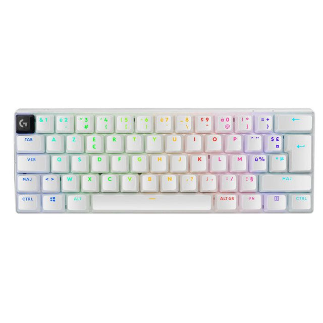 Clavier gamer - Sans fil - Logitech G - G Pro X 60 - Lightspeed - Blanc