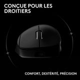 Souris gamer - sans fil - Logitech - G Pro X Superlight 2 DEX - Noir