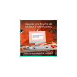 Ensemble Clavier Souris - Sans fil - Logitech - Pop Icon - AZERTY - Blanc