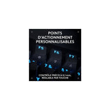 Clavier gamer - Filaire - Logitech G - Pro X TKL Rapid - AZERTY - Noir