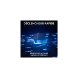 Clavier gamer - Filaire - Logitech G - Pro X TKL Rapid - AZERTY - Noir