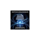 Clavier gamer - Filaire - Logitech G - Pro X TKL Rapid - AZERTY - Blanc