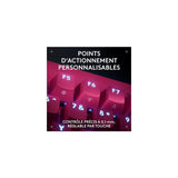 Clavier gamer - Filaire - Logitech G - Pro X TKL Rapid - AZERTY - Rose