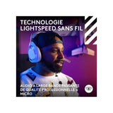 Casque gamer - Sans fil - Logitech G - Astro A50 Lightspeed Pro-G Graphene - Xbox, PS5, Switch, PC/Mac - Blanc