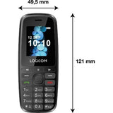 TÈlÈphone Mobile - LOGICOM - Posh 402 - Noir