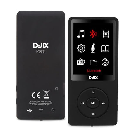Baladeur MP4 - LOGICOM - M800 - 8GB - Bluetooth - 2.4'' - 300 mAh - USB-C