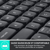 Ensemble clavier et souris Logitech CLAVIER + SOURIS MK850
