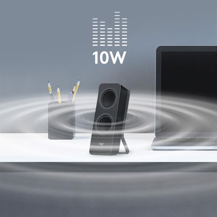 Enceinte PC - Sans fil - Logitech - Z207 - Noir