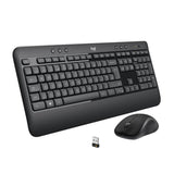 Ensemble Clavier Souris - Sans fil - Logitech - MK540 - AZERTY - Noir