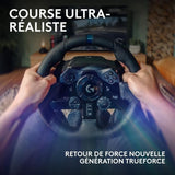 Volant de course et pédales G923 - Logitech G - Compatible PS5, PS4 et PC