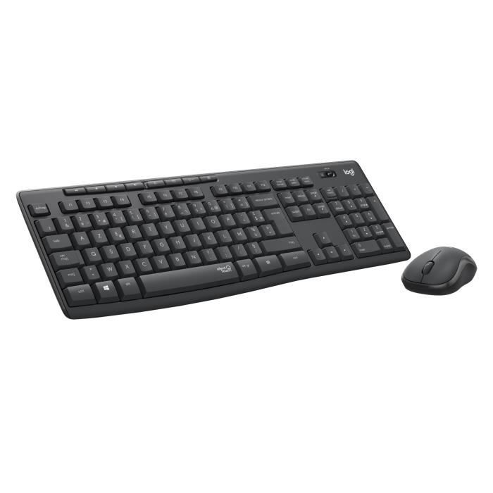 Ensemble clavier souris - Sans fil - Logitech - MK295 - AZERTY