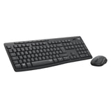 Ensemble Clavier Souris - Sans fil - Logitech - MK295 - AZERTY - Noir