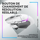 Souris gamer - Sans fil - Logitech G - G502 X Plus - Blanc