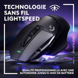 Souris gamer - Sans fil - Logitech G - G502 X Lightspeed - Noir