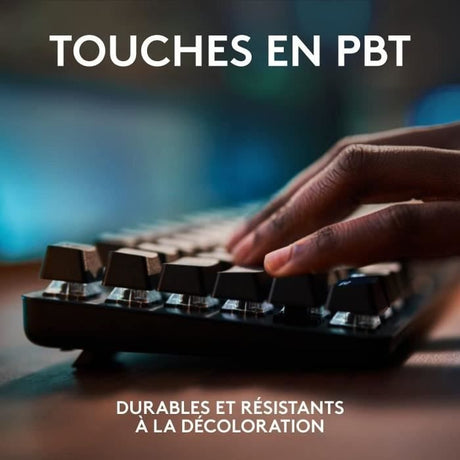 Clavier gamer - Filaire - Logitech G - G413 SE - AZERTY - Mécanique - Grande taille - Noir