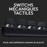 Clavier gamer - Filaire - Logitech G - G413 SE - AZERTY - Mécanique - Grande taille - Noir