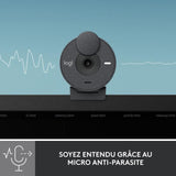 Webcam Logitech Brio 300 Full HD (Noir)