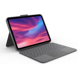 Etui clavier - Logitech - Combo Touch - AZERTY -  Pour iPad (10e génération) - Gris