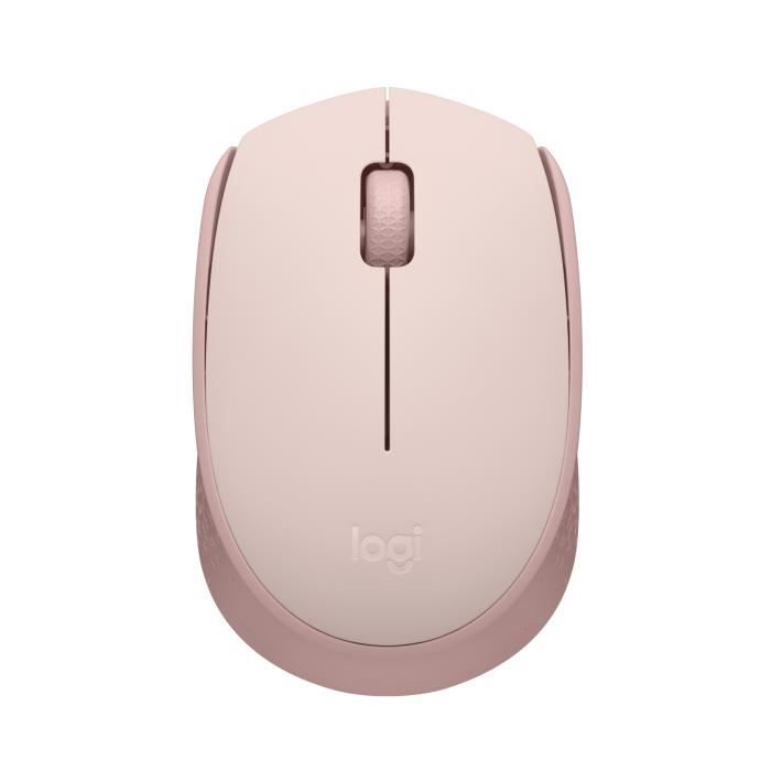 Souris - Sans Fil - Logitech - M171 - Ambidextre - Rose