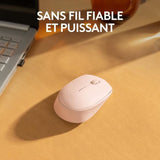 Souris - Sans Fil - Logitech - M171 - Ambidextre - Rose