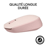 Souris - Sans Fil - Logitech - M171 - Ambidextre - Rose