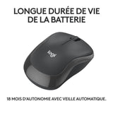Souris - Sans fil - Logitech - M240 Silent - Graphite