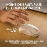Souris - Sans fil - Logitech - M240 Silent - Blanc