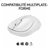 Souris - Sans fil - Logitech - M240 - Blanc