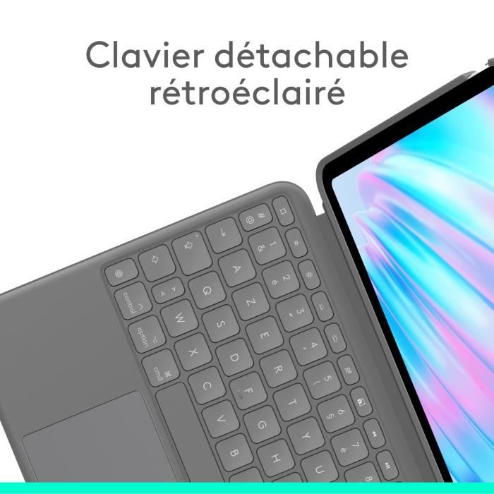 …tui clavier Combo Touch de Logitech pour iPad Air 11 pouces (M2)