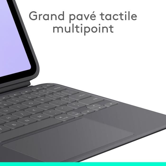 Accessoires Tablette Logitech …tui clavier Combo Touch pour iPad Pro 11 pouces (M4)(2024)