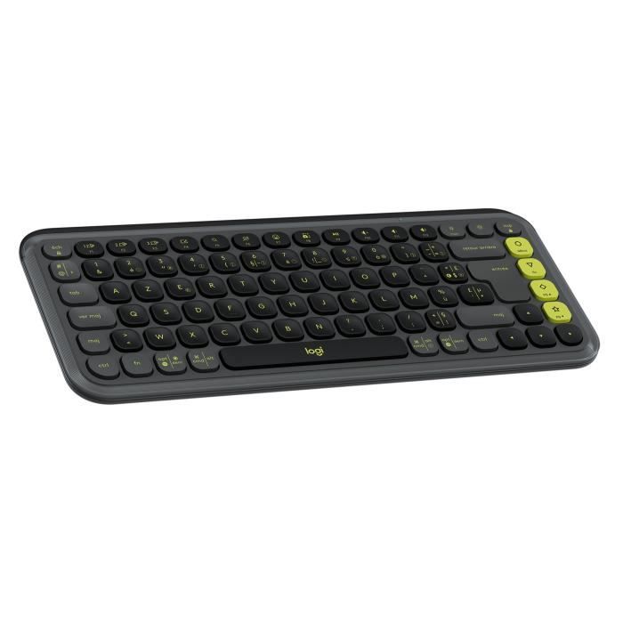 Clavier - Sans fil - Logitech - Pop Icon Keys -  AZERTY - Graphite