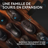 Tapis de souris gamer - Logitech G - Powerplay 2 - Systeme de charge sans fil  - Noir