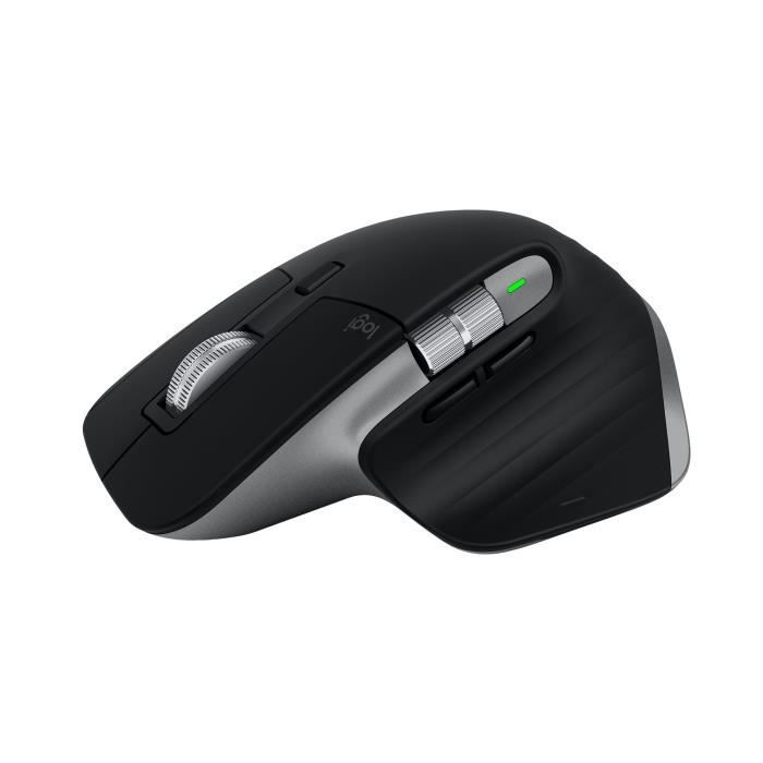 Souris - Sans fil - Logitech - MX Master 3S - Gris Sideral - Pour Mac