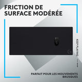 Tapis de souris gamer - Logitech G - G840 - Noir
