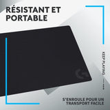 Tapis de souris gamer - Logitech G - G240 - Noir