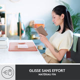 Tapis de souris - Logitech - Desk Mat - Studio Série - Rose