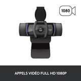 Webcam - Full HD 1080p - Logitech - C920 S - Microphone intégré