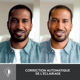 Webcam - Full HD 1080p -  Logitech - Brio 500 - Microphone intégré - Graphite