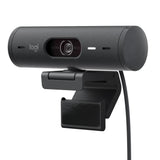Webcam - Full HD 1080p -  Logitech - Brio 500 - Microphone intégré - Graphite