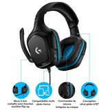 Casque gamer - Filaire - Logitech G - G432 - USB - Xbox One, PS4, Switch, PC, MAC - Noir