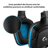 Casque gamer - Filaire - Logitech G - G432 - Avec micro - Noir